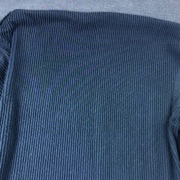 Black Ribbed Knit Sweater - Picture 3 of 3